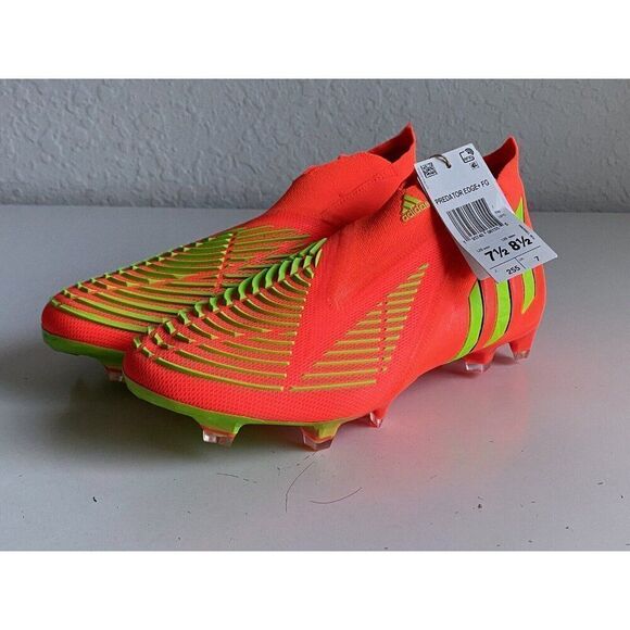 Adidas Predator Edge + FG Soccer Cleats GW1039 Firm Ground Men’s 7.5 Women’s 8.5 - Picture 9 of 13